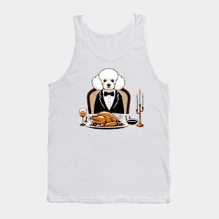 Poodle Thanksgiving Tank Top